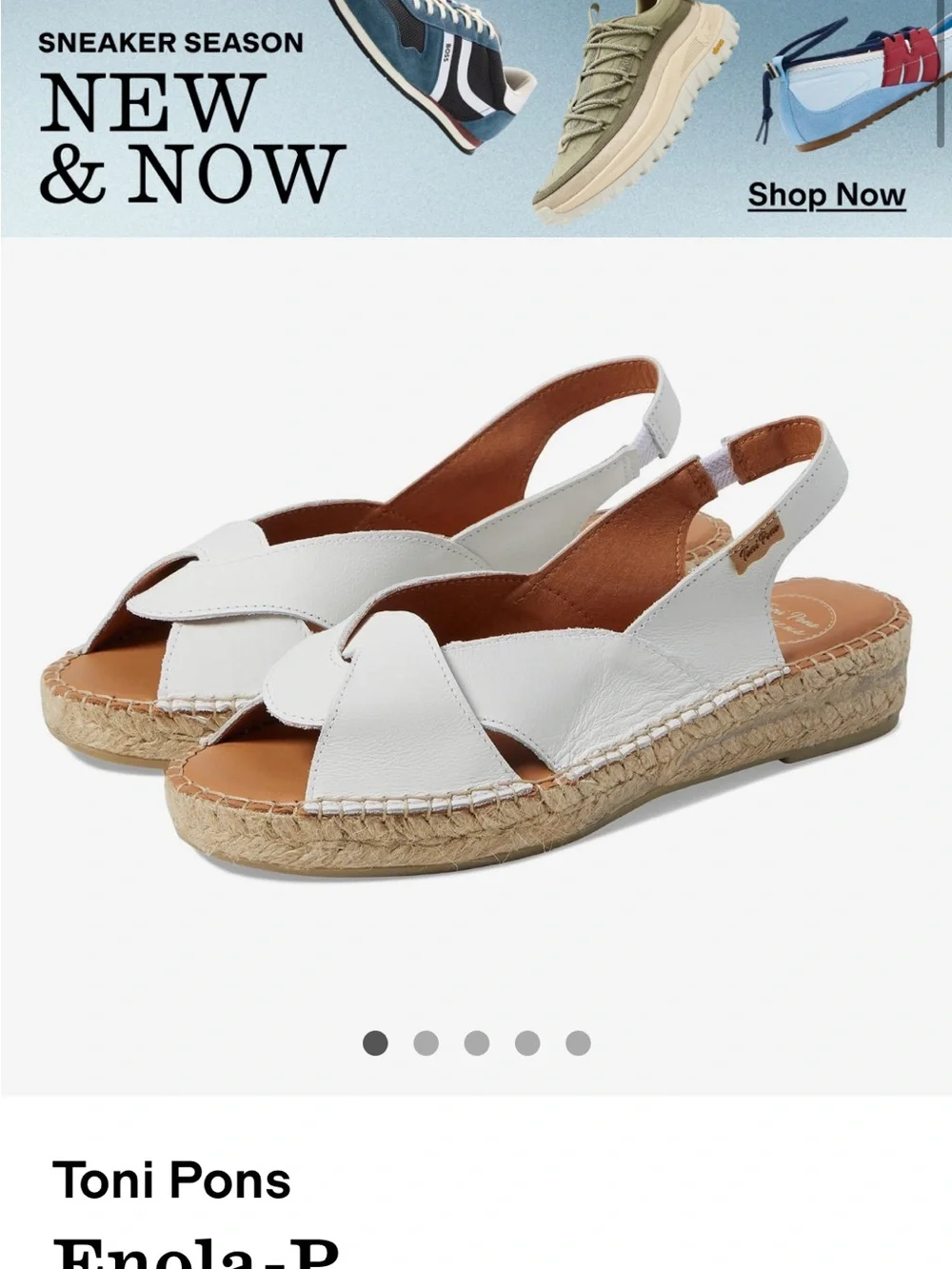 Women's White Slingback Espadrille Sandals - Casual Summer Comfort